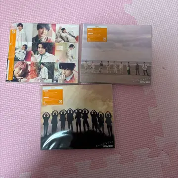 Snow Man CD 3장 세트 오렌지 Kiss