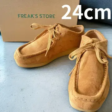 FREAK'S STORE 로우컷 모카신 페이크 스웨이드 24cm 경량