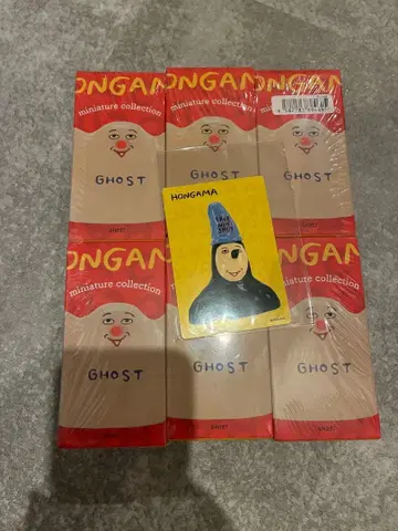 HONGAMA 미니어처 컬렉션 예약 6개 세트 예약 특전 카드 포함