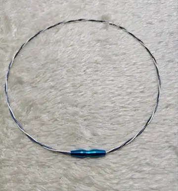 파이텐 와이어 토네이도 블루/화이트 50cm