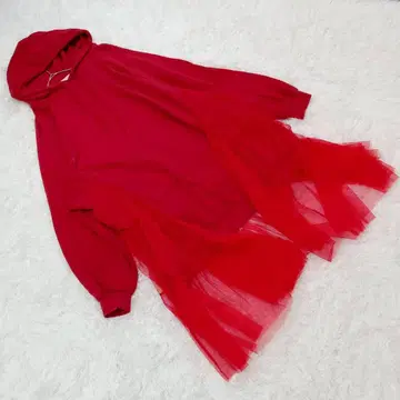 [ 캔디스트리퍼 ] (2) 레이스 도킹 후드티 풀오버 긴팔