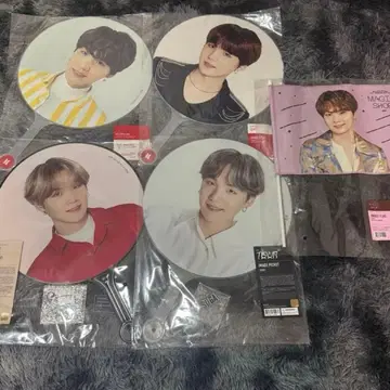 bts 방탄소년단 윤기 슈가 suga 부채 플래그