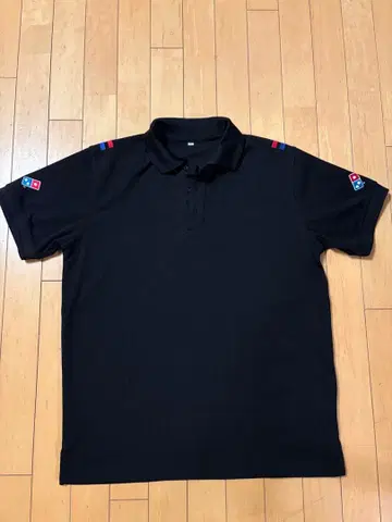 도미노피자 크루용 피케 셔츠