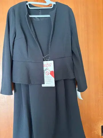 여성용 블랙 포멀 택 포함 L 사이즈