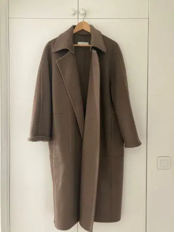 세야 Seya. 더블 페이스 YAK 코트 롱 S 모카 12/17까지 게재