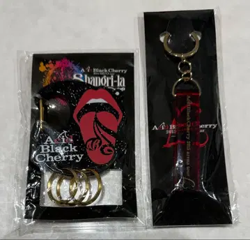 Acid Black Cherry 키링 2개 세트