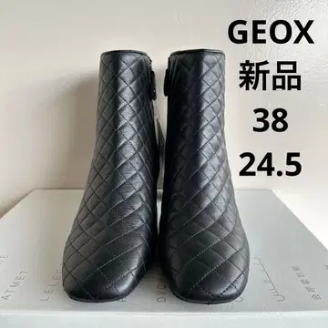[ 새상품 ] GEOX 제오스 숏부츠 부티 38 24.5 블랙