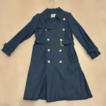 뷰티풀 피플 데님 블루 트렌치코트