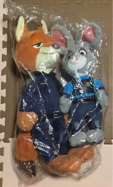 [ 주토피아 ] 해피 복권 봉제 인형 닉 주디 디즈니