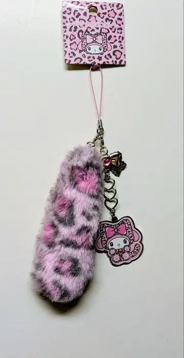 마이멜로디 레오파드 무늬 시포 스트랩