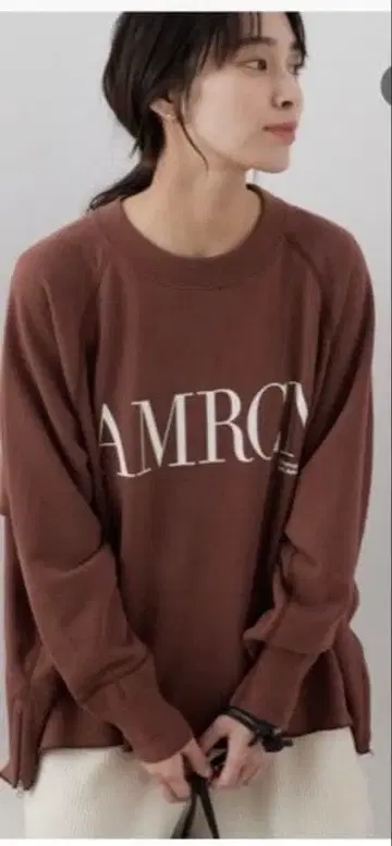 AMERICANA 아메리카나 컷오프 맨투맨