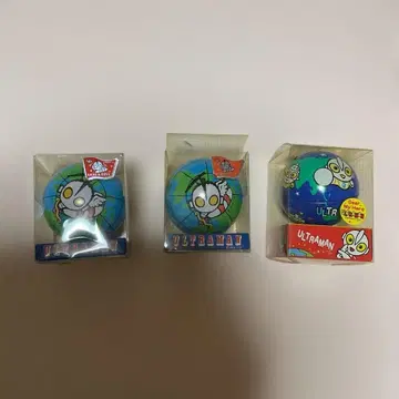 울트라맨 저금통 캔 세트