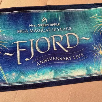 Mrs. GREEN APPLE 10주년 기념 타월