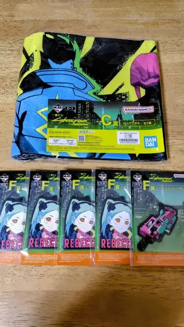 사이버 펑크 제일복권 C상 1점, F상 5점