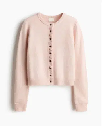 H&M 프릴 트림 가디건