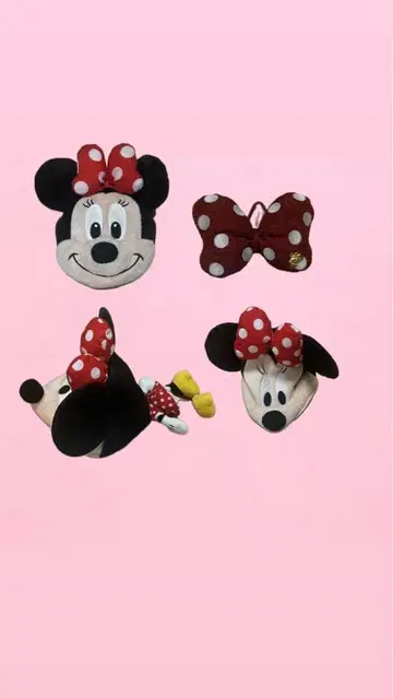 미니 마우스 리본 세트