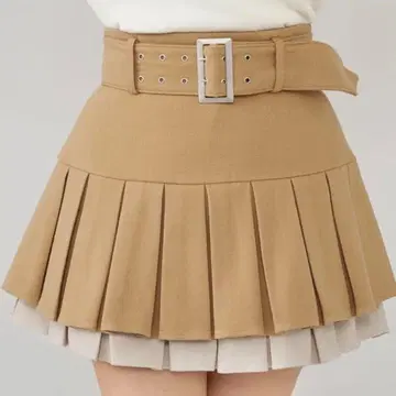 새상품 시착만 한 상품 Darich 더블 플리츠 미니 스커트 M 사이즈