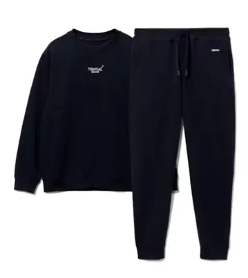 [ 미개봉 새상품 ] BAKUNE 맨투맨 우먼 상하의 세트 L 네이비