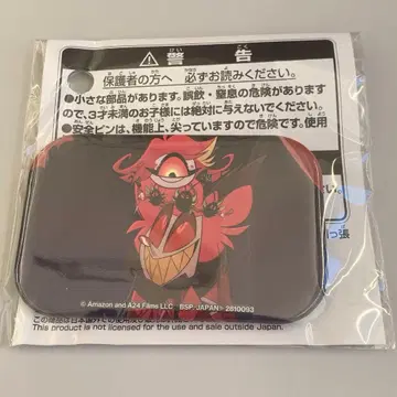 [ 미개봉 새상품 ] 해즈빈 호텔 스퀘어 캔뱃지 알래스터 니프티