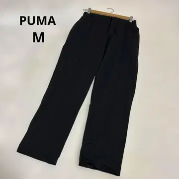 PUMA 푸마 바스락 팬츠 블랙 검정 스포티 M 허리밴딩