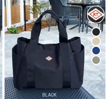 RT 블랙 토트백