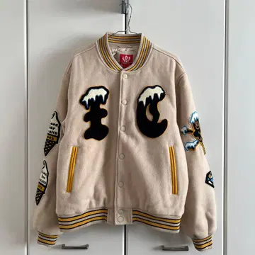ICECREAM FLAP JACK VARSITY JACKET 바시티 자켓