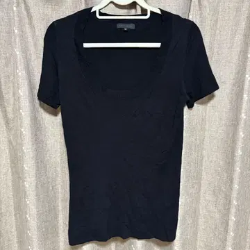 y121104 MOGA T셔츠 롱 블랙 반팔 사이즈 2