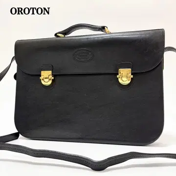 초레어 오로톤 호주 2way 브리프 케이스 비즈니스 백 블랙