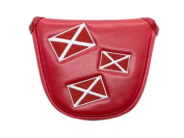 새상품 오딧세이 ODYSSEY 퍼터 커버 자수 마렛 타입 레드