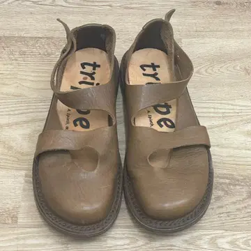 [ 24cm ] 트리픈 가죽 스트랩 신발 trippen 38