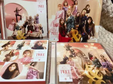 TWICE &TWICE 초회 한정판 A B 일반ver 한정 앨범 박스