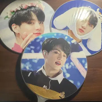 정국 부채 BTS 3개 세트