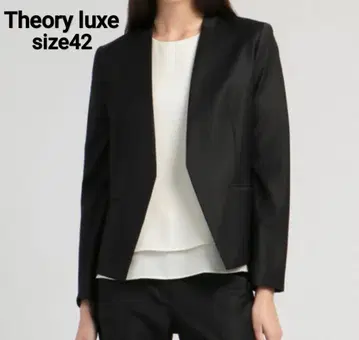 Theory luxe 노카라 자켓 DONNA Executive