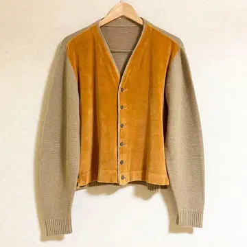 빈티지 가디건 벨로아 60s 70s
