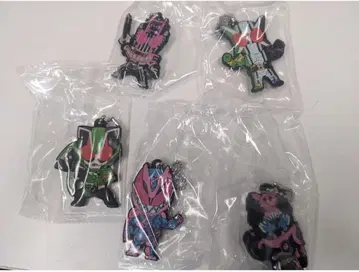 5종 세트 가면라이더 레전드 라이더 캡슐 러버 마스코트 6