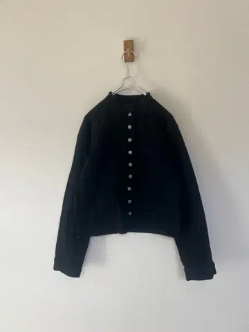 si-si-si comfort 스탠드 카라 데님 자켓 38