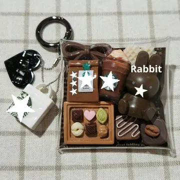 가챠 파우치 토끼 카페1