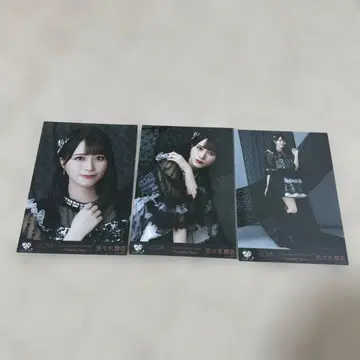 =LOVE 이코러브 사사키 마이카 브로마이드 블랙 의상 컴프 3