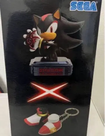 한정판 혜택 쉐도우 피규어 신발 키체인 소닉 쉐도우