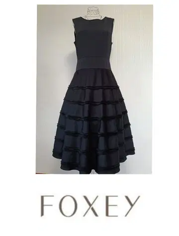 FOXEY 폭시 42947 니트 드레스 'Rhythmic' 원피스 38