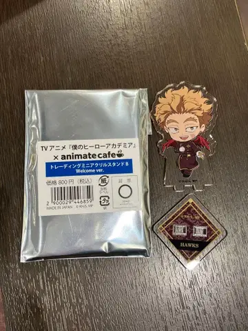 나의 히어로 아카데미아 히로아카 애니메이트 카페 호크스 아크릴 스탠드