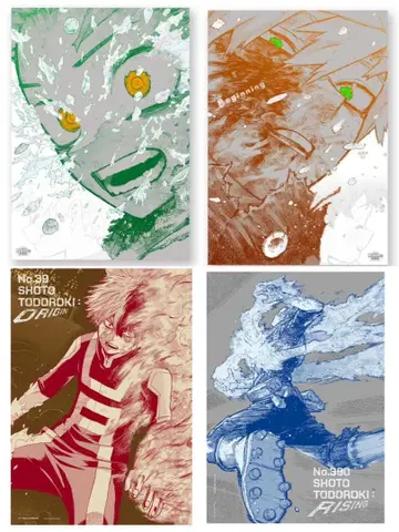 나의 히어로 아카데미아 원화전 포스터