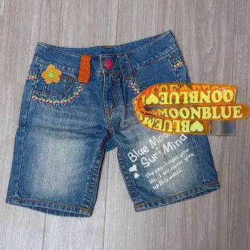 헤이세이 레트로 당시물 블루문 블루 BLUEMOONBLUE 숏팬츠