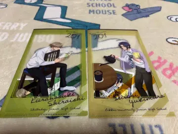 테니스의 왕자님 테니프리 가을 독서 클리어 파일, 씰 세트