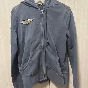 HARLEY-DAVIDSON 그레이 후드티 S 사이즈