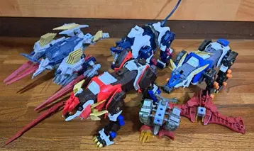 변형 로봇 세트 (4체)