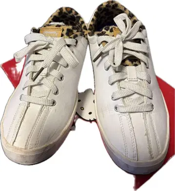 [ 헬로키티 ] K-SWISS 가죽 화이트 스니커즈 23cm