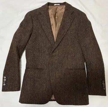 정장 셀렉트 Harris Tweed 테일러드 자켓 브라운