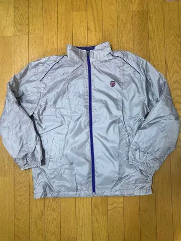 [ 새상품급 ] K-SWISS 그레이 집업 자켓 L