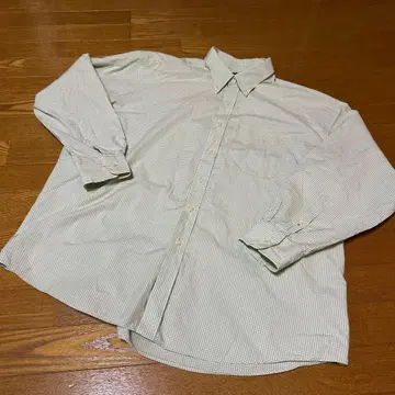 TOMMY HILFIGER 긴팔 셔츠 XXL 사이즈 그린 계열 체크